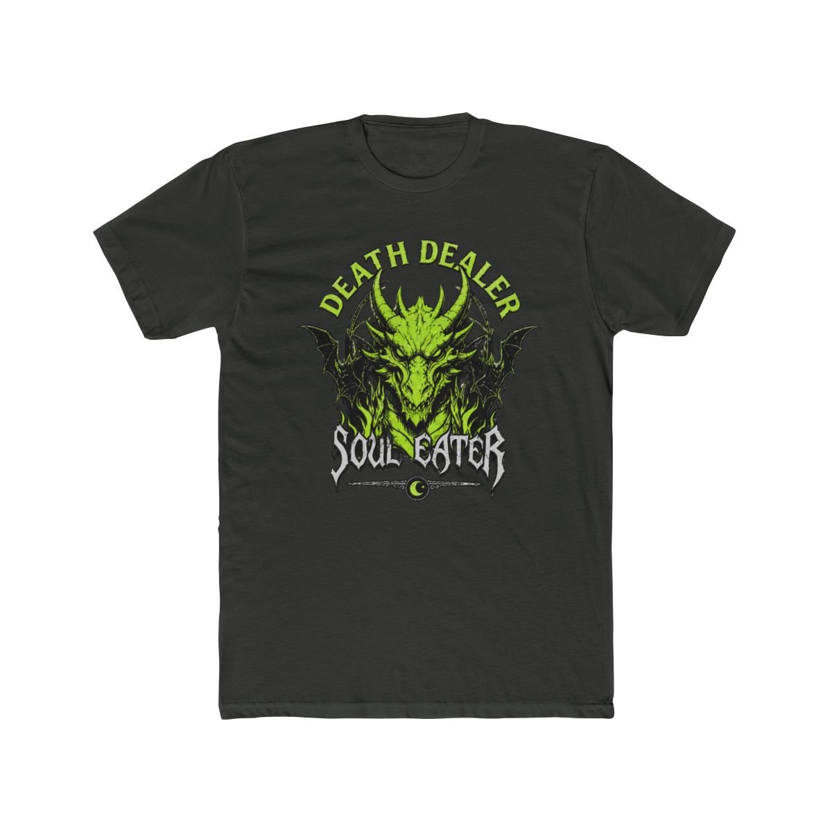 Death Dealer - Soul Eater Dark Fantasy Streetwear T Shirt - alternate angle 5, merchandise