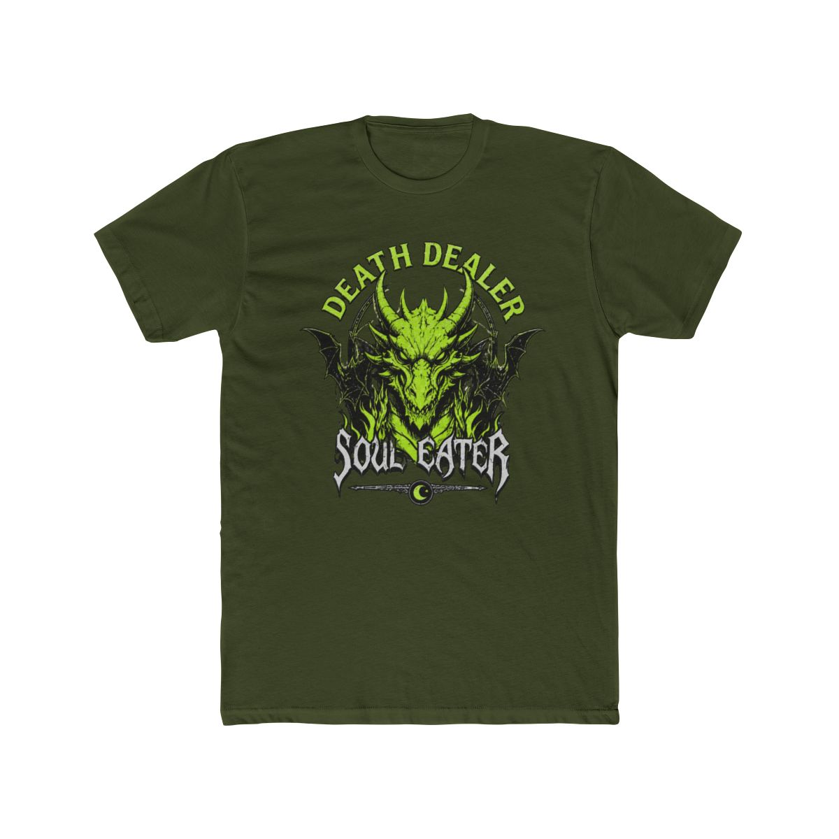Death Dealer - Soul Eater Dark Fantasy Streetwear T Shirt - alternate angle 4, merchandise
