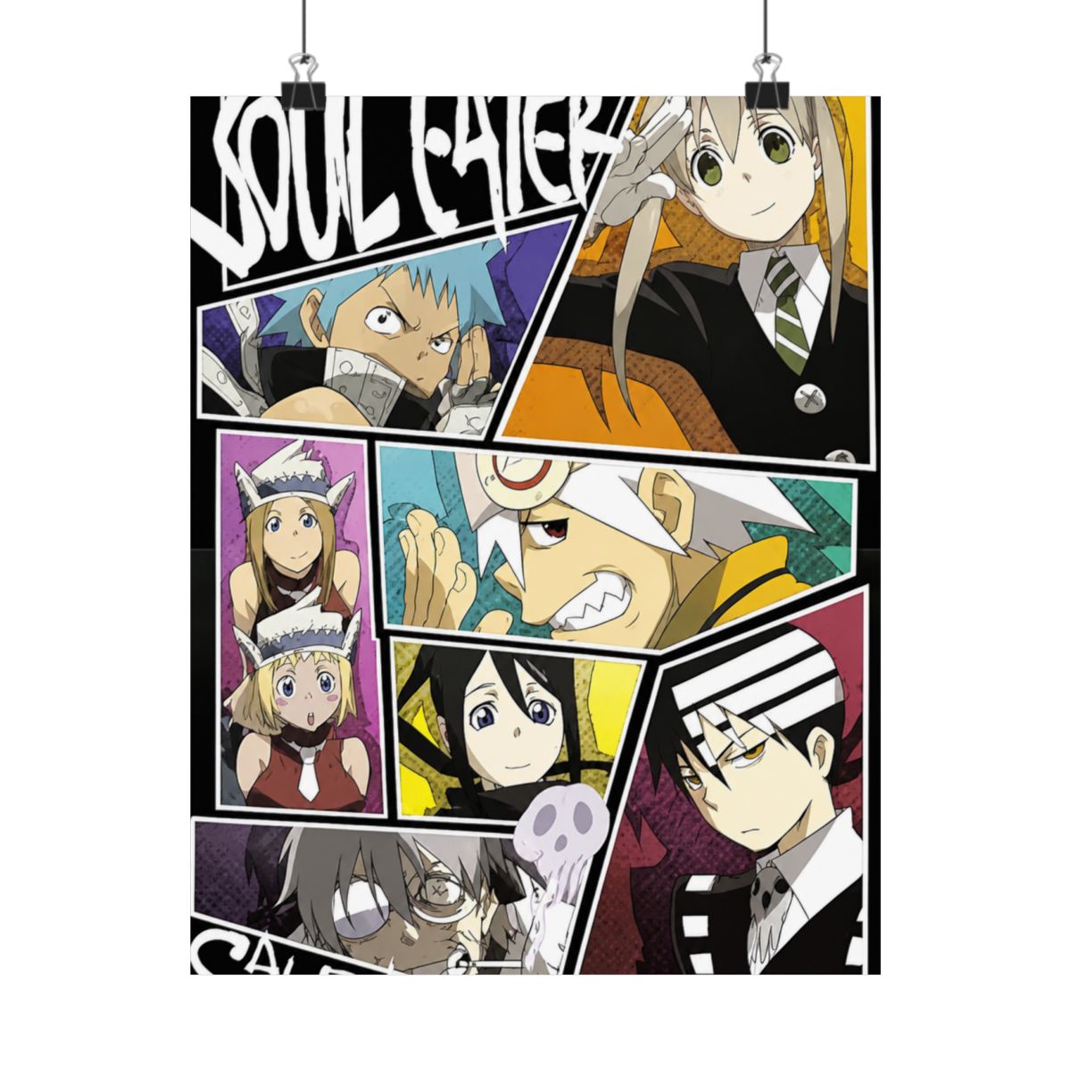 ScrollDepot Soul Eater Anime Fabric Wall Scroll Poster (36" X 24") Inches - alternate angle 5, merchandise