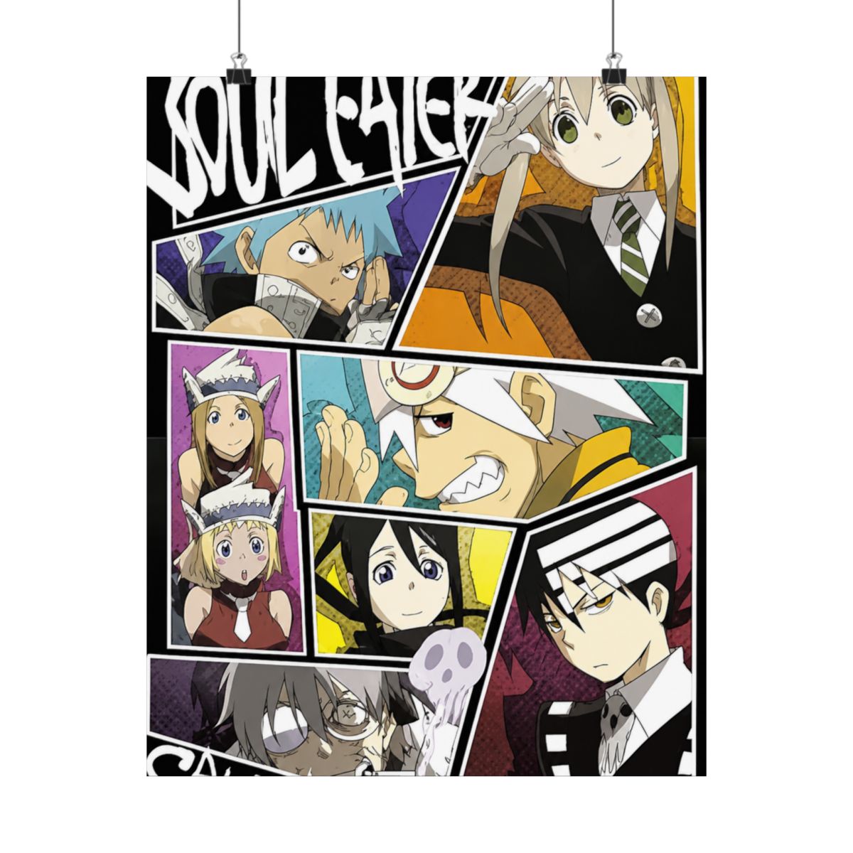 ScrollDepot Soul Eater Anime Fabric Wall Scroll Poster (36" X 24") Inches - alternate angle 3, merchandise