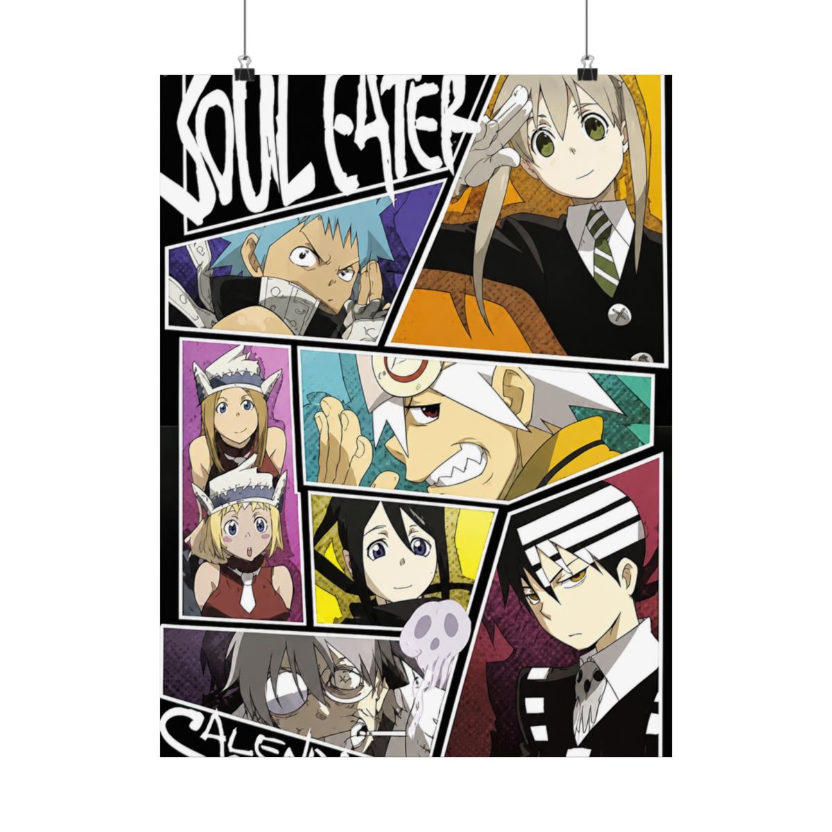 ScrollDepot Soul Eater Anime Fabric Wall Scroll Poster (36" X 24") Inches - alternate angle 2, merchandise