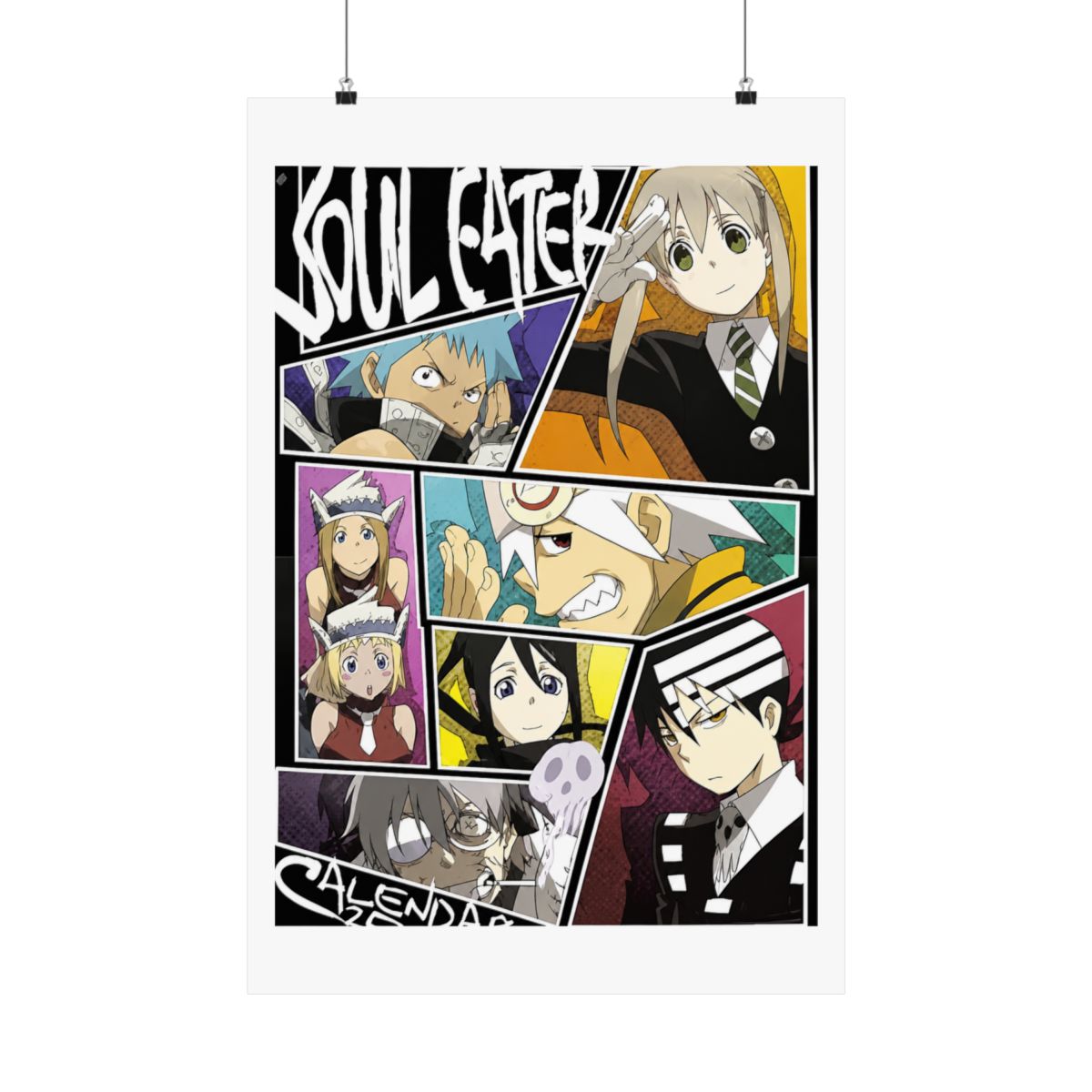 ScrollDepot Soul Eater Anime Fabric Wall Scroll Poster (36" X 24") Inches