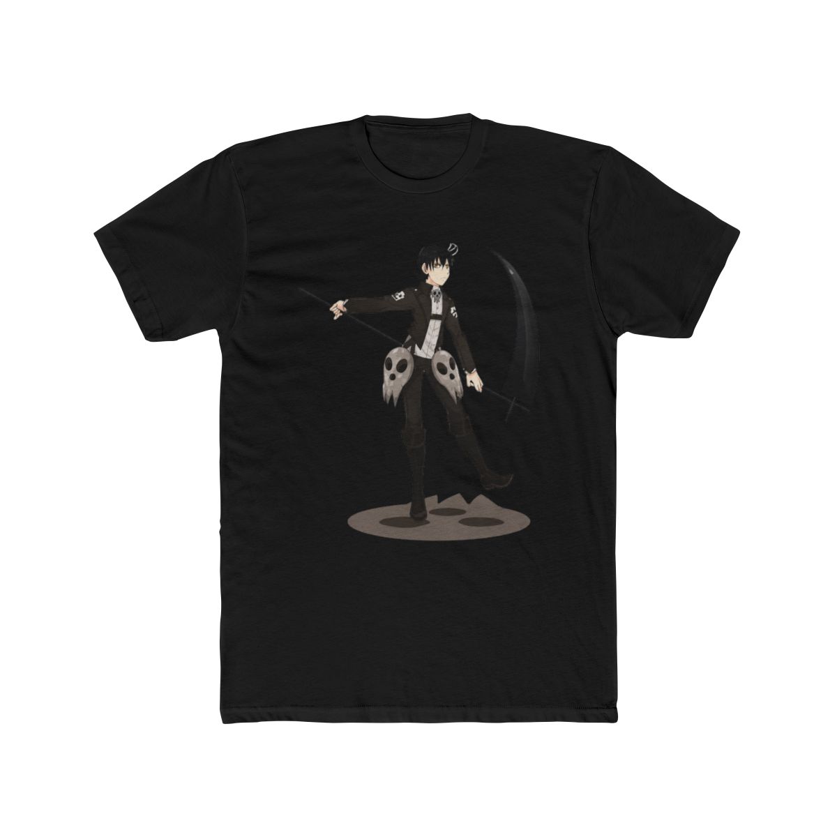 LOHUIOI Soul Eater Not Symetrical T Shirt - alternate angle 3, merchandise