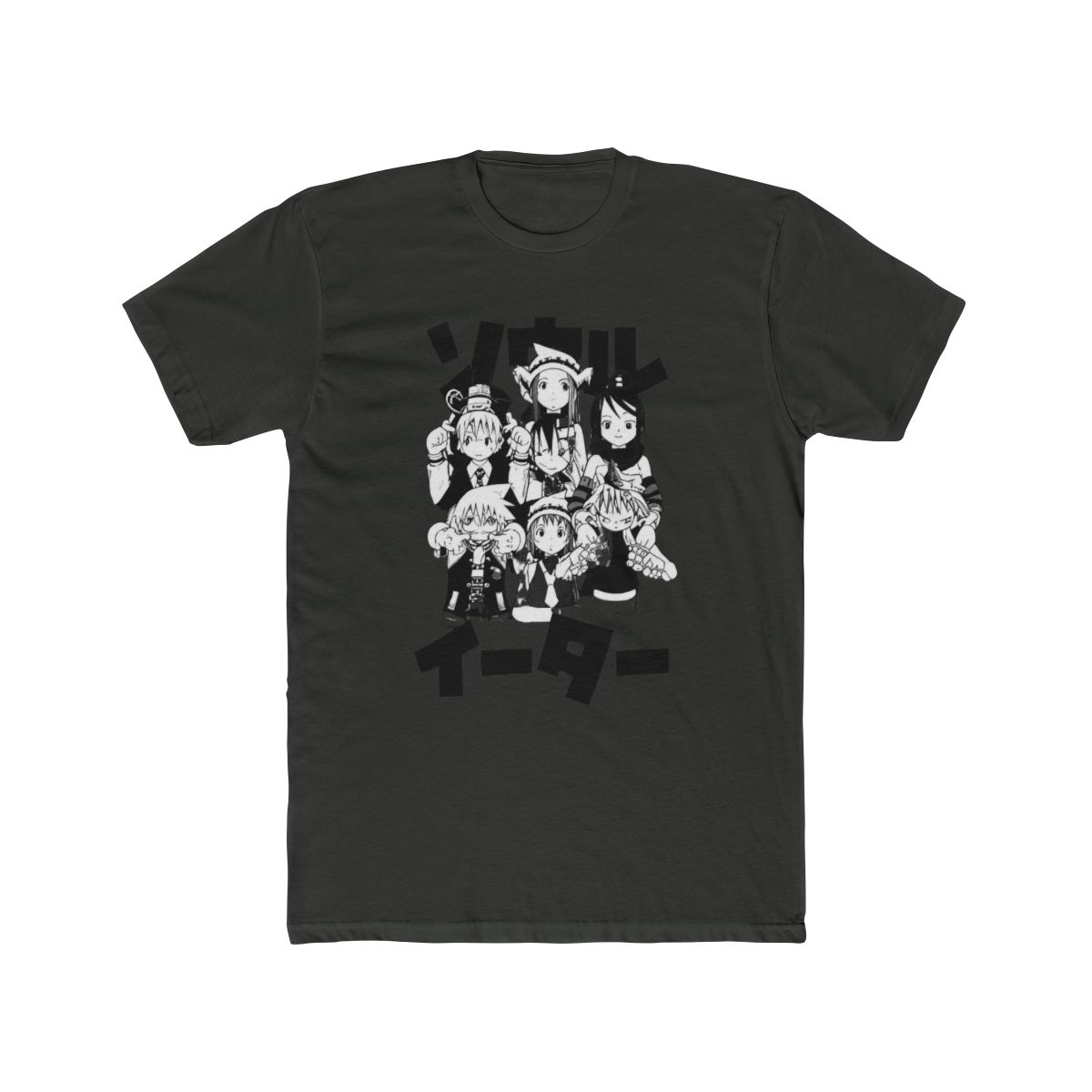 Anime Soul Eater T Shirt SoulEater Tops Tee Shirt Short Sleeve Costume - alternate angle 5, merchandise