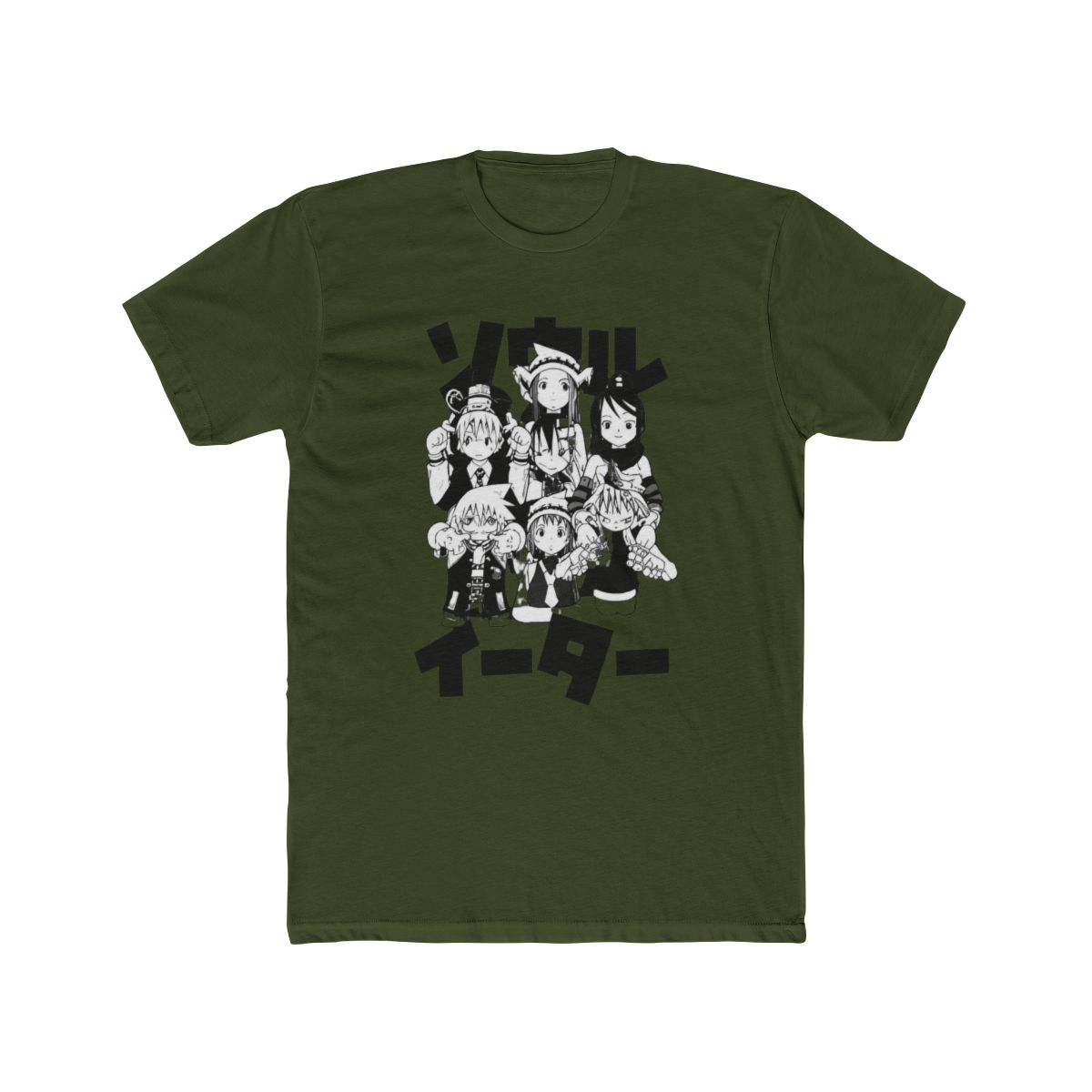 Anime Soul Eater T Shirt SoulEater Tops Tee Shirt Short Sleeve Costume - alternate angle 4, merchandise