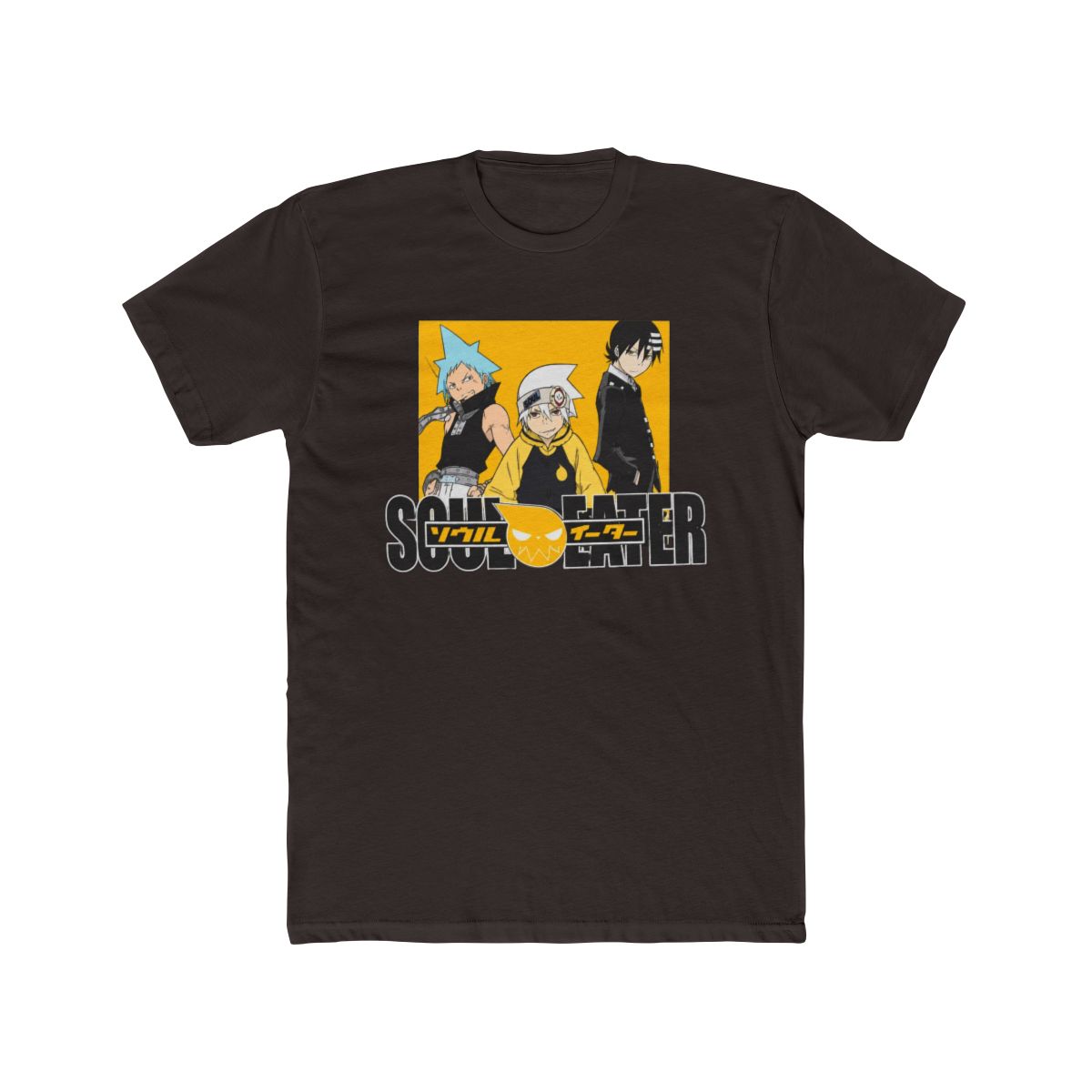 Soul Eater Trio Square Portrait T Shirt - alternate angle 2, merchandise