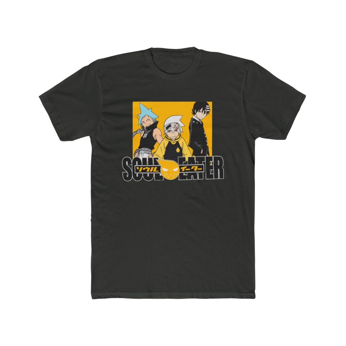 Soul Eater Trio Square Portrait T Shirt - alternate angle 5, merchandise