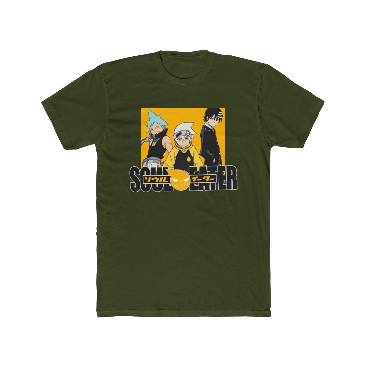 Soul Eater Trio Square Portrait T Shirt - alternate angle 4, merchandise