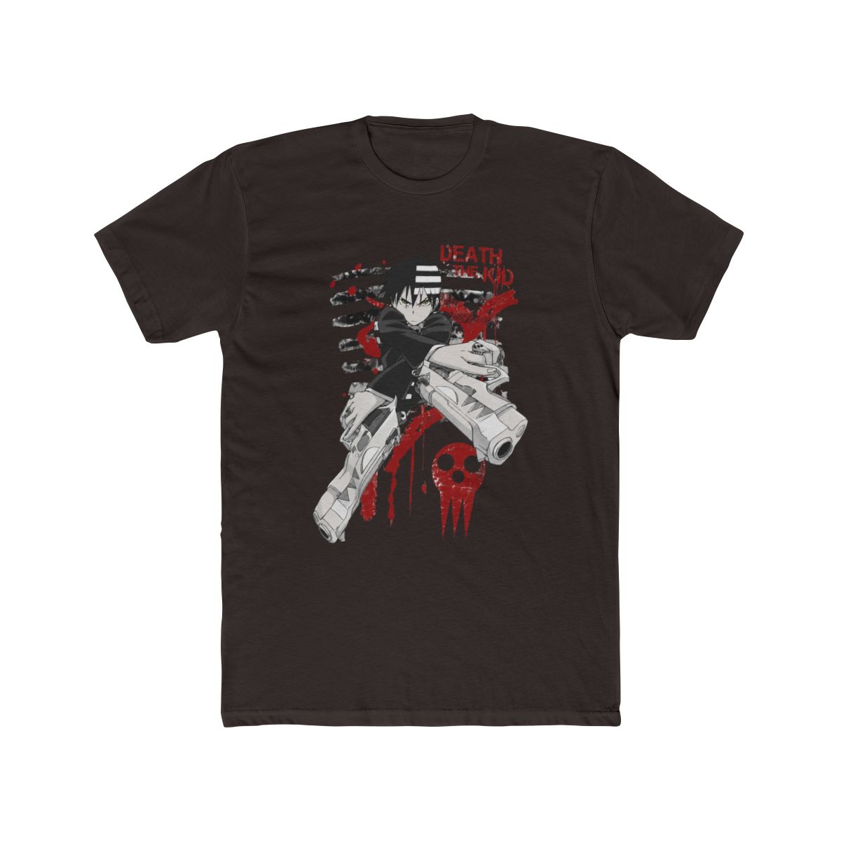 Soul Eater Death The Kid Striped T Shirt - alternate angle 2, merchandise