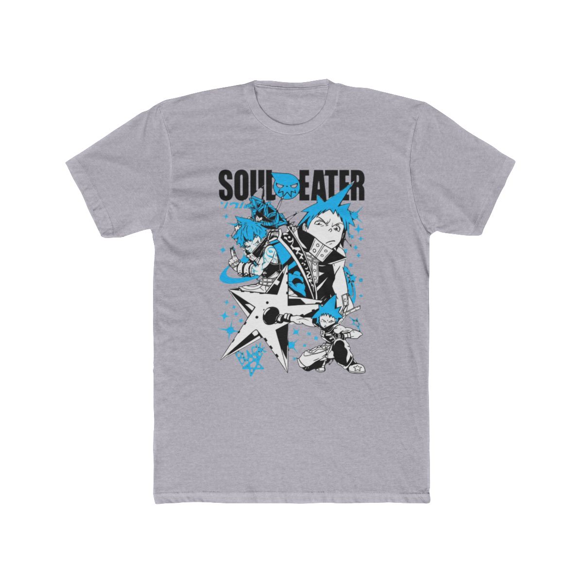 HUBGO Anime Soul Eater T Shirt, Maka Albarn, Death The Kid, Black Star, Short Sleeve Tee, Kids, Size: Small