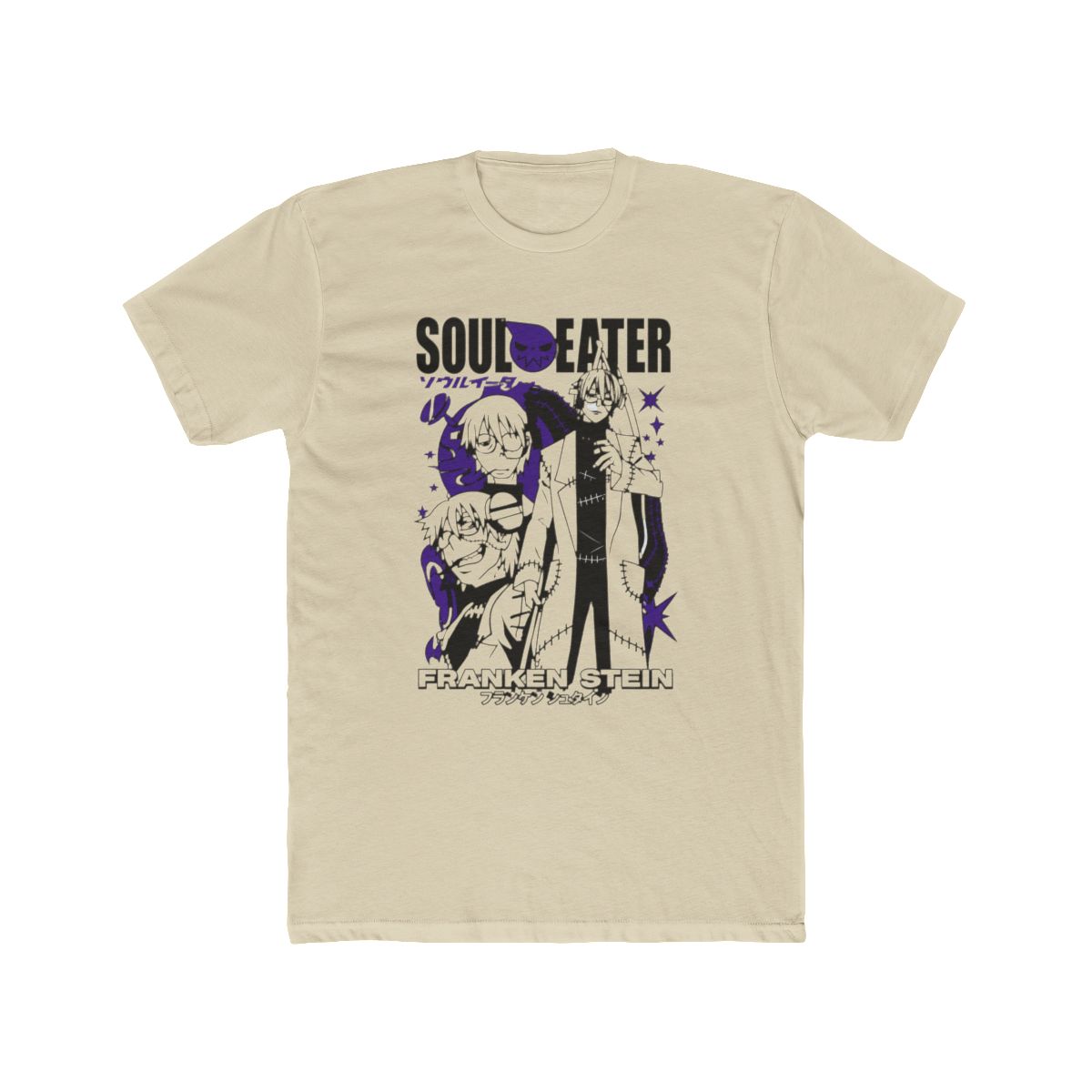 Soul Eater T Shirt Death the Kid Japanese Anime Black Star Gift Shirt All Size - alternate angle 4, merchandise