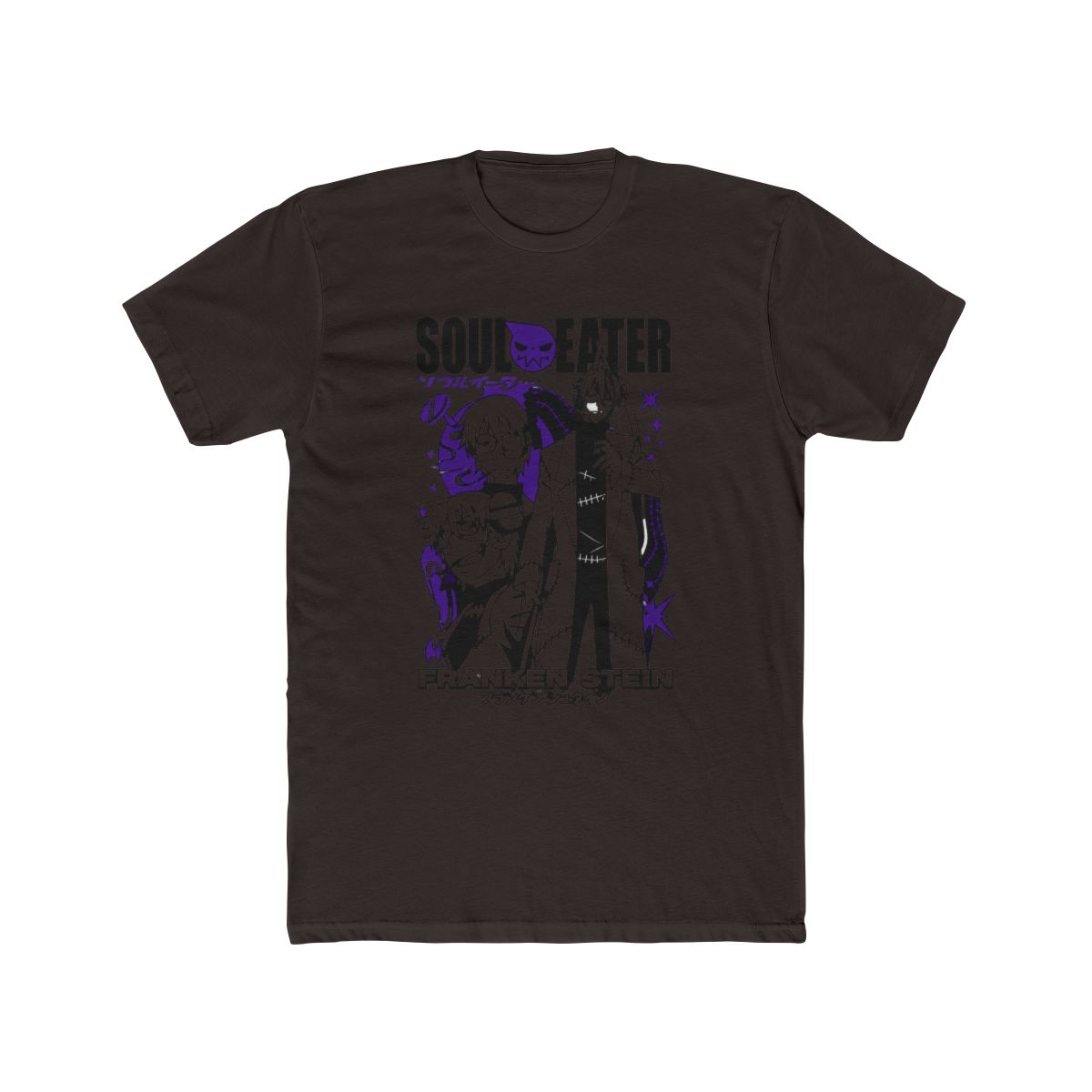 Soul Eater T Shirt Death the Kid Japanese Anime Black Star Gift Shirt All Size - alternate angle 3, merchandise
