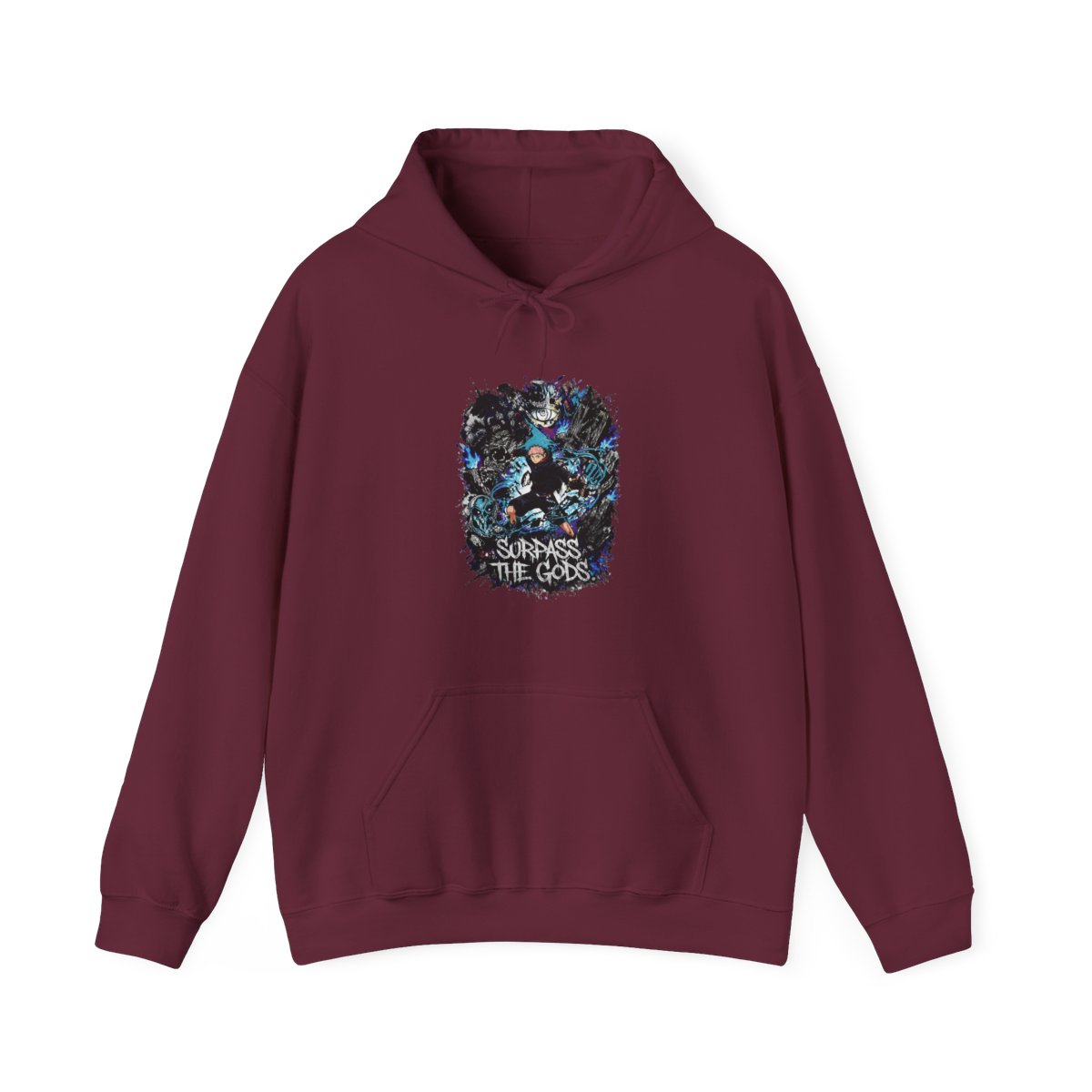 Explosive Black Star Art Kids Hoodie | Soul Eater - alternate angle 3, merchandise