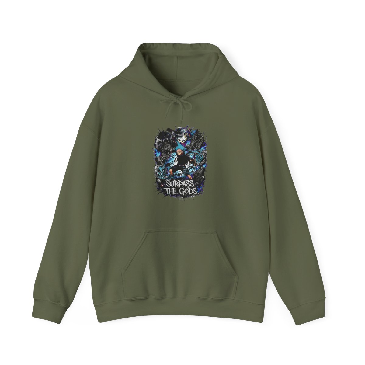 Explosive Black Star Art Kids Hoodie | Soul Eater - alternate angle 4, merchandise