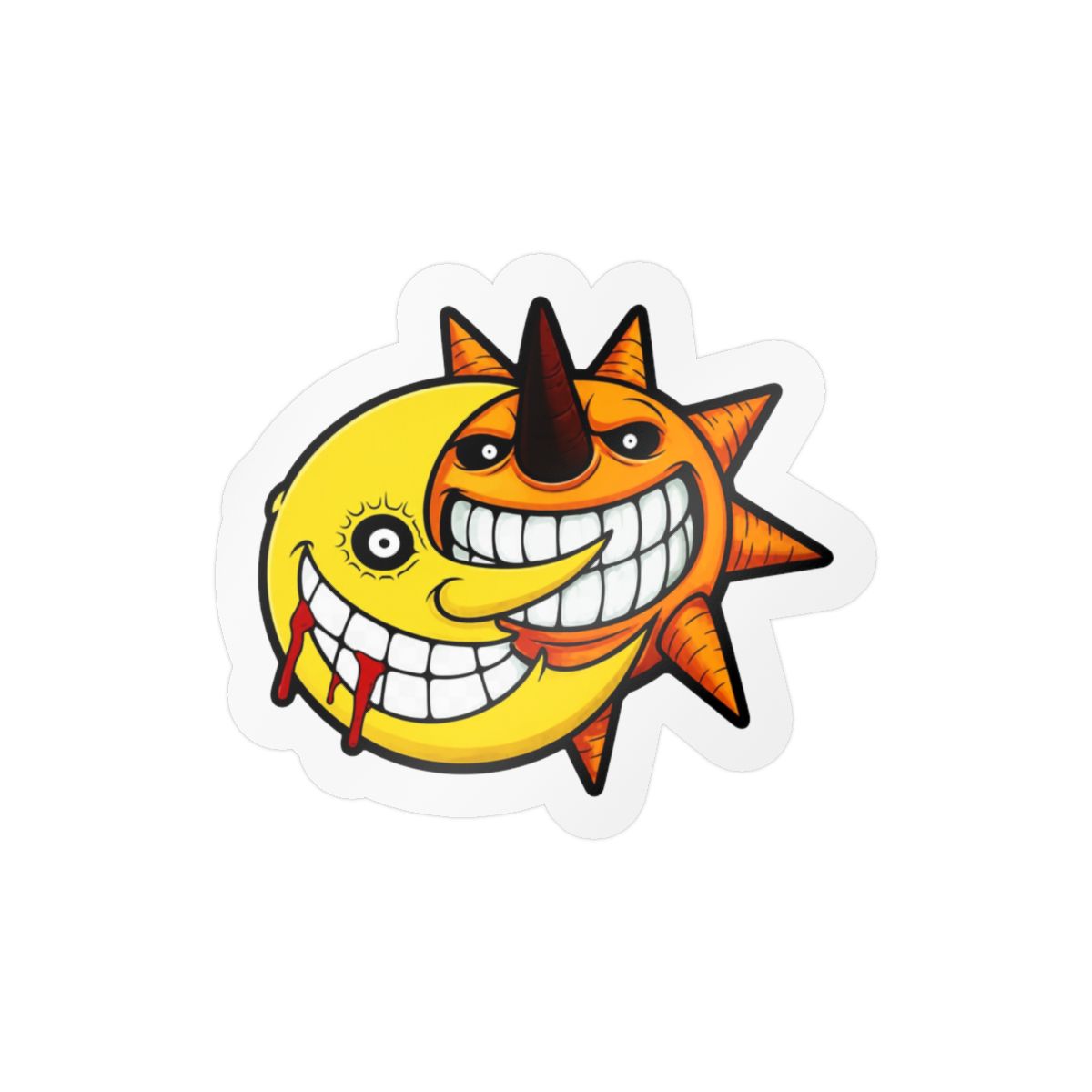 Soul Eater Sticker Vinyl Reflective Anime Decal Soul Eater car Decor Logo Vinyl JDM Car Decoration Anime Car Sticker Manga Decal Reflective Otaku Accessory (SUNMOON) - alternate angle 4, merchandise