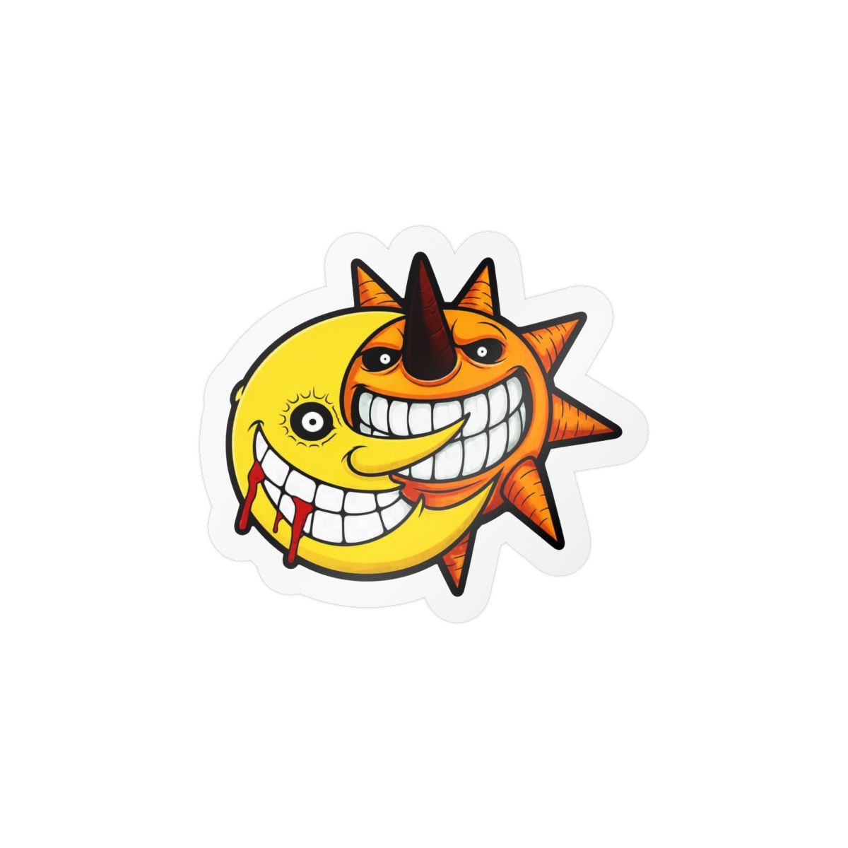 Soul Eater Sticker Vinyl Reflective Anime Decal Soul Eater car Decor Logo Vinyl JDM Car Decoration Anime Car Sticker Manga Decal Reflective Otaku Accessory (SUNMOON) - alternate angle 5, merchandise