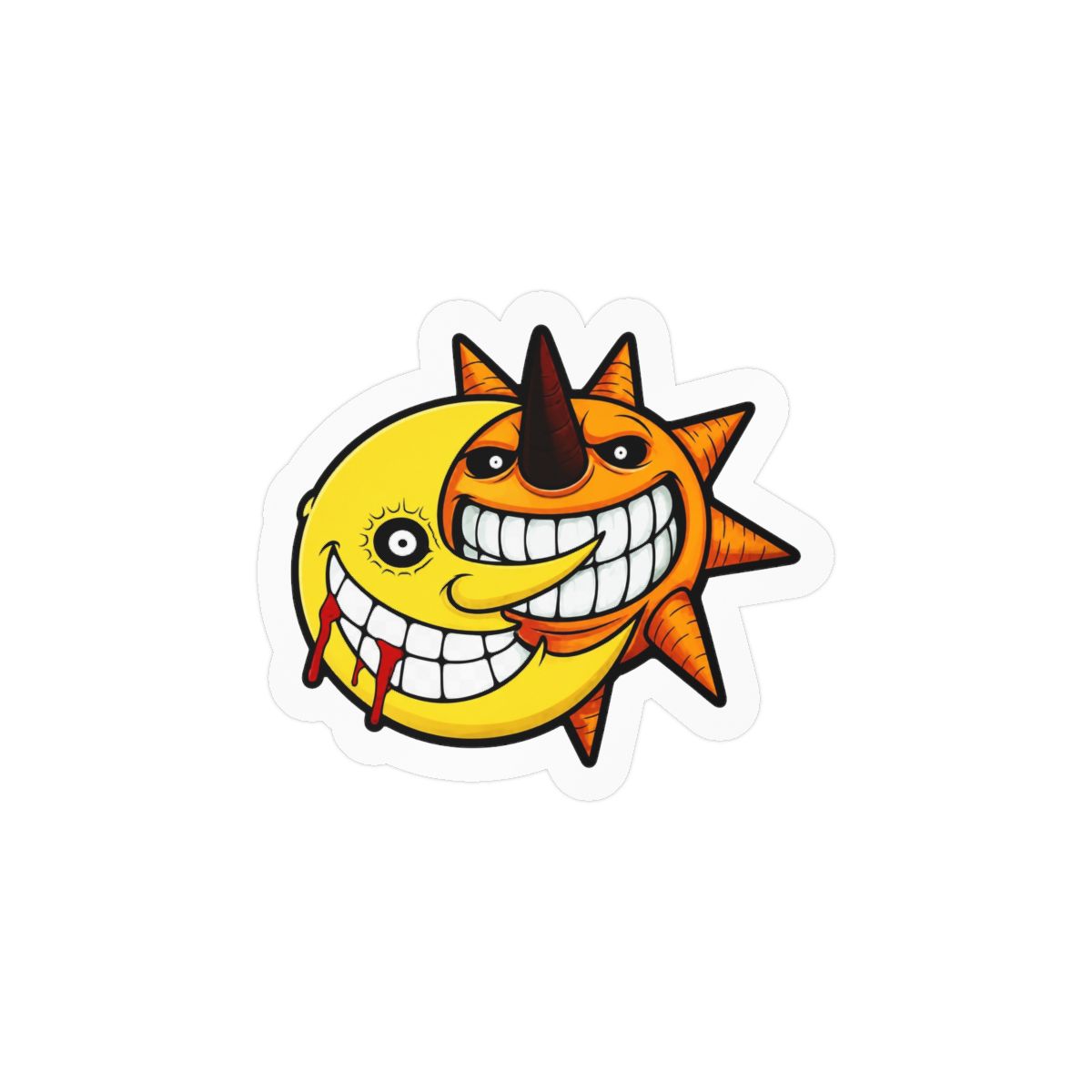 Soul Eater Sticker Vinyl Reflective Anime Decal Soul Eater car Decor Logo Vinyl JDM Car Decoration Anime Car Sticker Manga Decal Reflective Otaku Accessory (SUNMOON) - alternate angle 1, merchandise