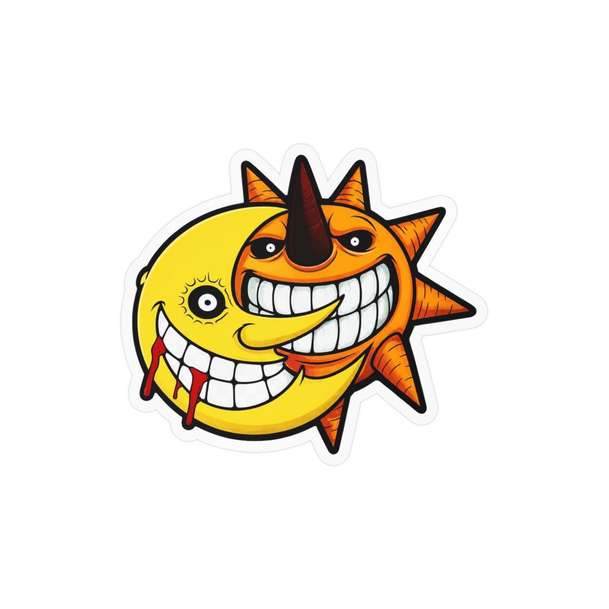 Soul Eater Sticker Vinyl Reflective Anime Decal Soul Eater car Decor Logo Vinyl JDM Car Decoration Anime Car Sticker Manga Decal Reflective Otaku Accessory (SUNMOON)