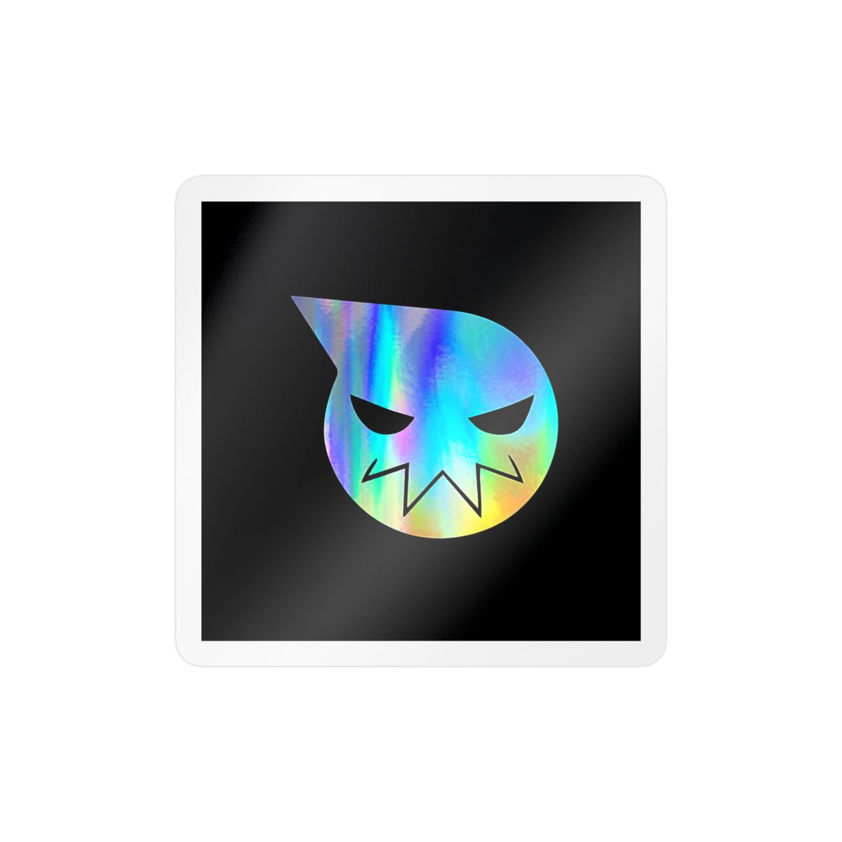 Soul Eater Black Sticker Vinyl Decal Stickers Car Window Laptop 5" x 4.5" (Holographic) - alternate angle 5, merchandise