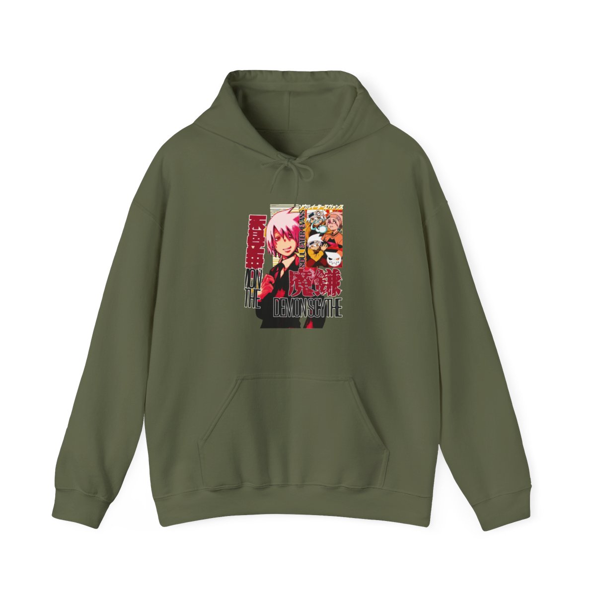 Soul Evans Soul Eater Streetwear Hoodie | Anime Ape - alternate angle 5, merchandise