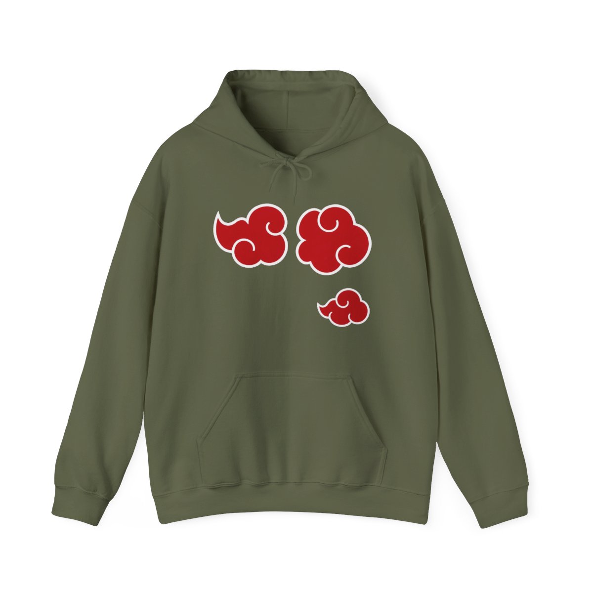 Naruto Shippuden - Akatsuki Cloud Hooded Windbreaker Jacket | Soul Eater - alternate angle 4, merchandise