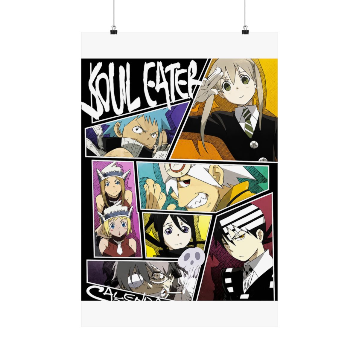 Soul Eater Anime Fabric Wall Scroll Poster (16" X 22") inches